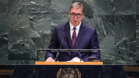 Vučić u UN: Srbi na KiM žive u dramatičnim okolnostima, svet je podeljen mržnjom