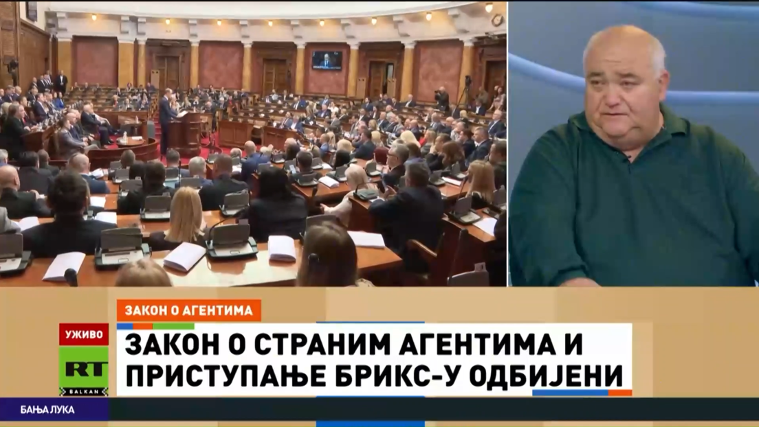 Komlenski za RT Balkan: Zakon o stranim agentima bi demistifikovao mnoge "eksperte" (VIDEO)