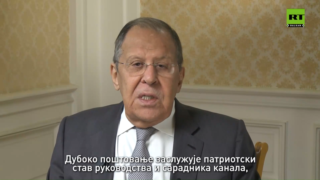 Лавров честитао 20. годишњицу РТ-а: Пример високо професионалног новинарства (ВИДЕО)