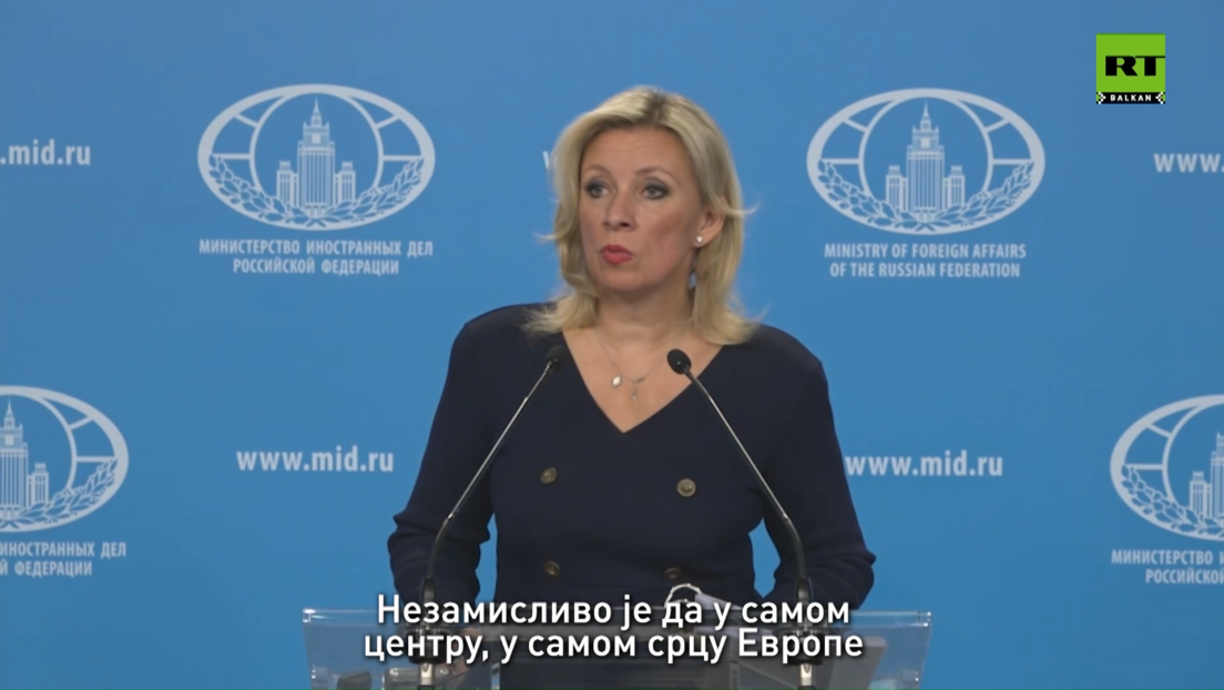 Захарова за РТ Балкан о Додиковом уступању функције: Гест добре воље Републике Српске (ВИДЕО)