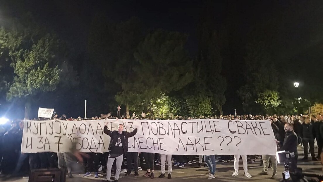 "Turci napolje": Novi protest protiv migranata u Crnoj Gori