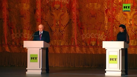 Путин: РТ је глобални бренд за који знају сви у свету (ВИДЕО)