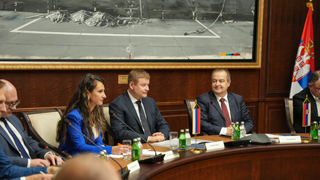 Дачић са Борисовим о унапређењу сарадње Србије и Русије у области ванредних ситуација