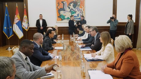 Vučić sa predstavnicima Misije MMF-a: I NIS bio jedna od tema