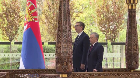 Вучић се састао са председником Узбекистана