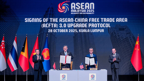 Kina i ASEAN potpisali Protokol o unapređenju zone slobodne trgovine 3.0