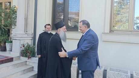 Dodik sa patrijarhom Porfirijem u Beogradu: SPC učinila da srpski narod preživi najteža vremena