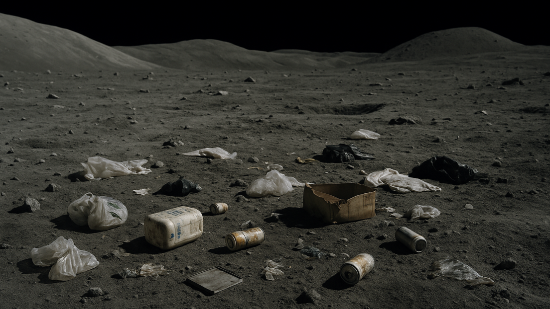 Колико је ђубрета човечанство оставило на Месецу и који су најчуднији предмети који су се тамо нашли