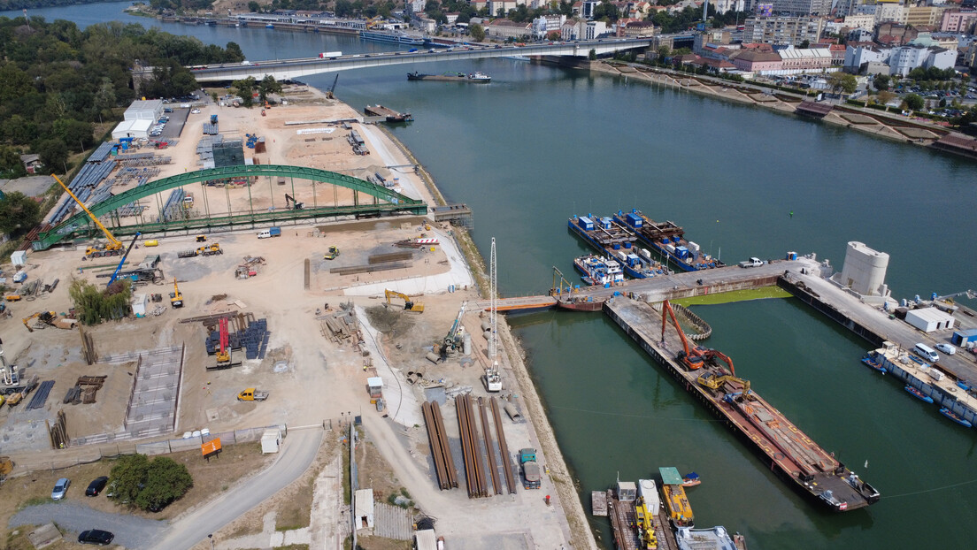 Iz Kine stigli prvi delovi za novi most preko Save u Beogradu