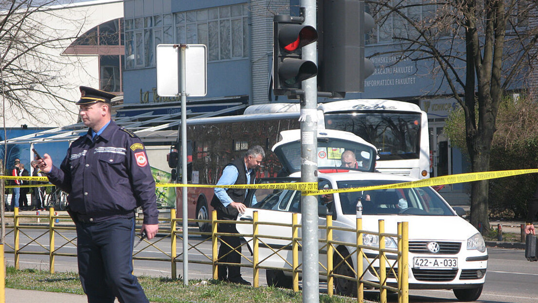 Нападнут полицајац испред Палате Републике Српске: Огласио се МУП