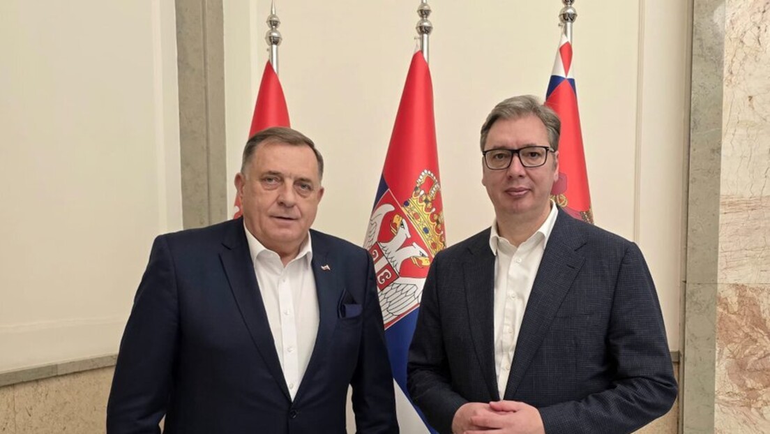 Састали се Вучић и Додик: Кад год је важно делујемо заједно