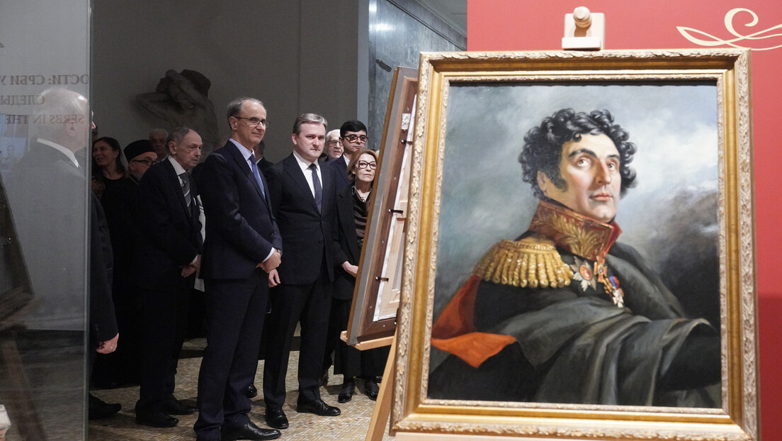 Изложба портрета руских војсковођа српског порекла у Народном музеју