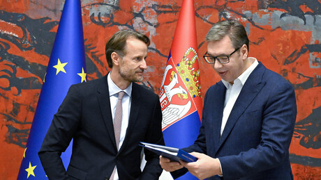 Фон Бекерат: Србија да испуни Охридски споразум; Вучић: Прво да се спроведе Бриселски споразум