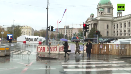 Ispred Skupštine mirno, Takovska i Bulevar kralja Aleksandra prohodni za saobraćaj