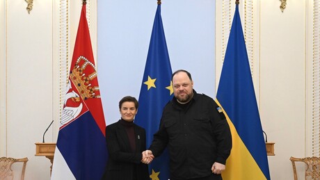 Брнабић у Кијеву: Србија подржава европски пут Украјине