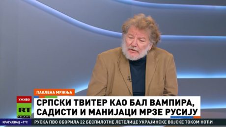 Антонић за РТ Балкан: Како се у Србији кроји русофобни наратив