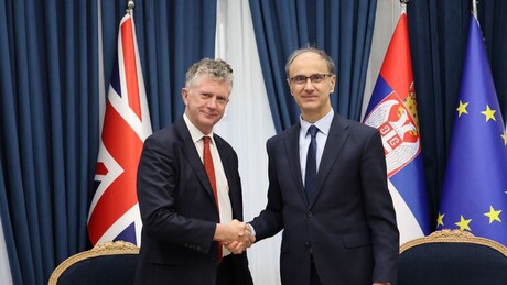 Састанак са Мацутом: Британски саветник за националну безбедност у Београду