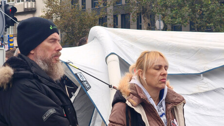 Dijana Hrka u bolnici primila infuziju, pa se vratila u centar grada