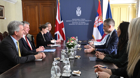 Đurić sa Pauelom o Kosovu i Metohiji: Srpski narod trpi fizičku i pravnu represiju