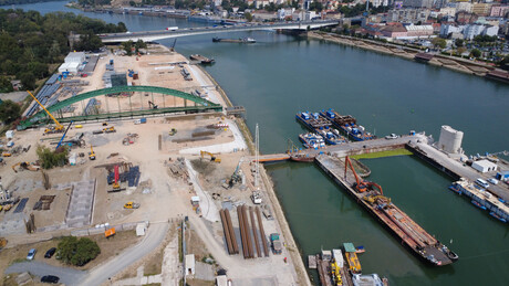 Iz Kine stigli prvi delovi za novi most preko Save u Beogradu