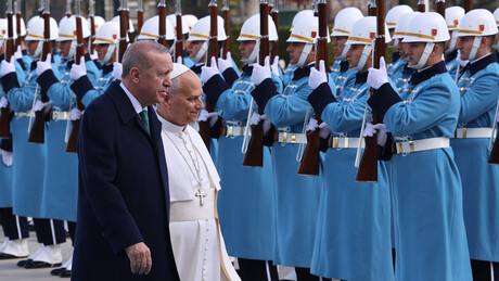 Ердоган после састанка са папом: О палестинском питању и Украјини