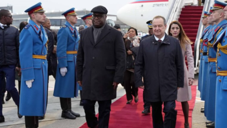 Председник Демократске Републике Kонго допутовао у посету Србији, дочекао га Дачић