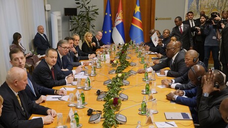 Вучић са председником ДР Конга: Захвалност за подршку у УН