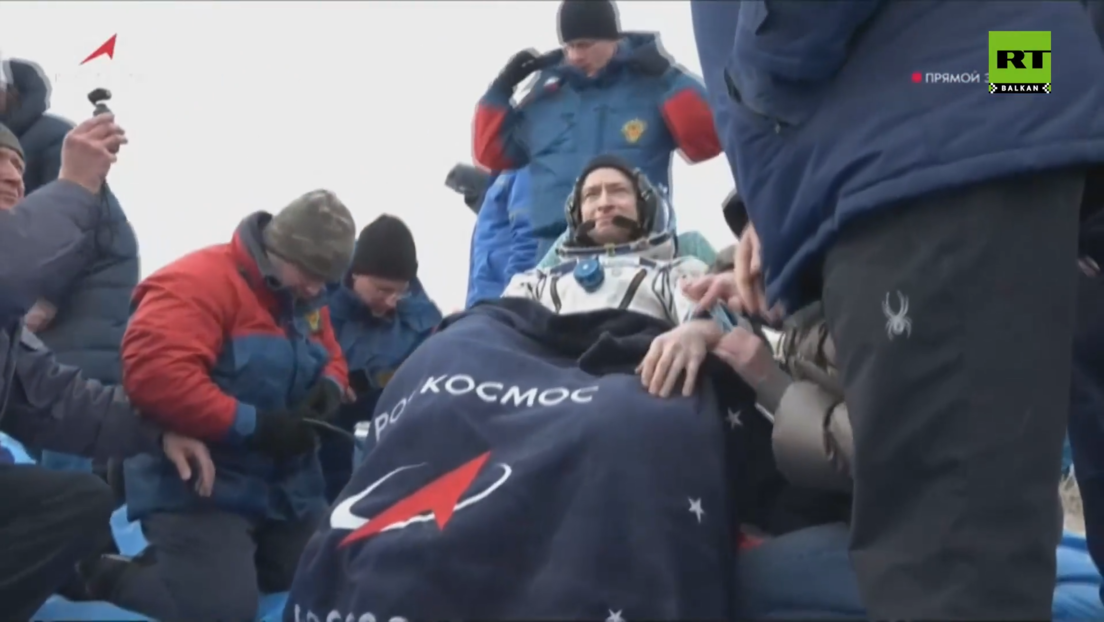 Letelica Sojuz MS-27 sa tročlanom posadom sletela u Kazahstan