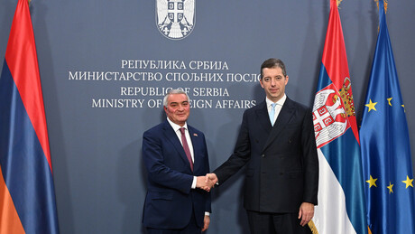 Ђурић: Србија цени став Јерменије о непризнавању тзв. Косова