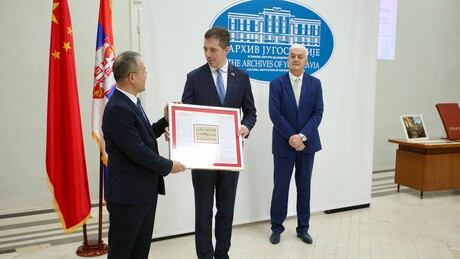 Ђурић отворио изложбу у част односа Србије и Кине: Седам деценија пријатељства и сарадње