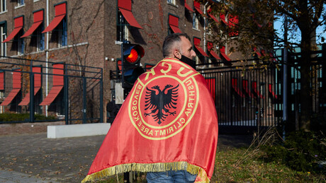 Bal terorista OVK prekinulo skandiranje "Srbija, Srbija": U Skoplju skup Albanaca (VIDEO)