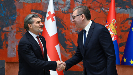 Vučić dočekao predsednika Gruzije