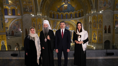 Српски патријарх са председником Грузије: Не постоји радоснији тренутак од оног када се браћа сретну