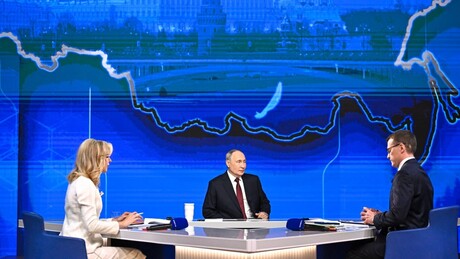 UŽIVO "Direktna linija" sa Putinom: Ukrajina nespremna za mir, ruska vojska oslobađa grad za gradom