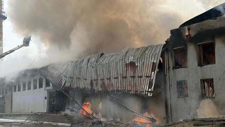 Угашен пожар у индустријској зони у Новом Пазару