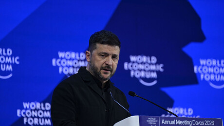 Zelenski u Davosu: Rika preplašenog zeca    