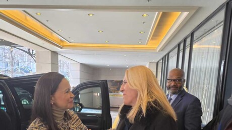 Цвијановићева у Вашингтону: Сусрет са Маријом Корином Мачадо