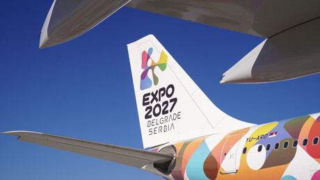 Avioni "Er Srbije" nosiće obeležja Ekspa 2027