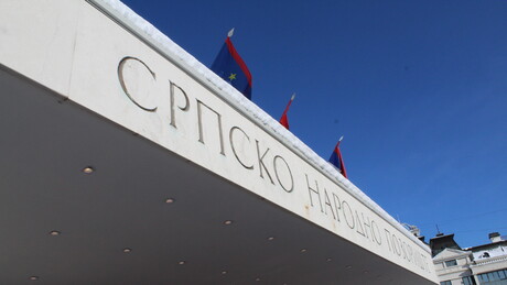 Српско народно позориште: Није било никаквог урушавања надстрешнице, поправљамо дренажни систем