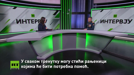 Мајор Ељмурзаев за РТ Балкан: Свака евакуација рањеника је велики ризик