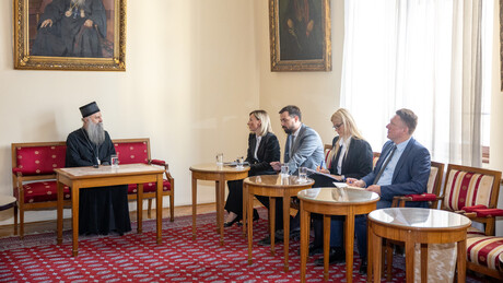 Macura sa patrijarhom Porfirijem: Zajedničko delovanje države i crkve u sprečavanju nasilja u porodici