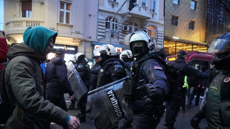 Incidenti ispred Rektorata