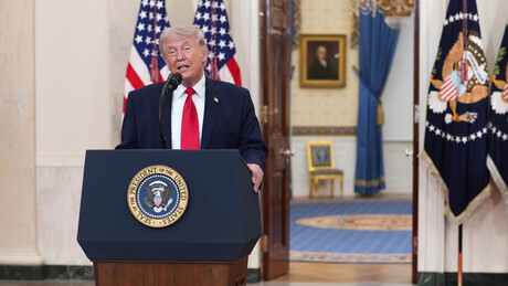 Трамп се обратио нацији: На добром смо путу да веома брзо завршимо све америчке војне циљеве