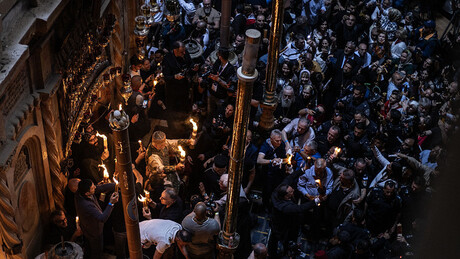 Руска делегација стигла у Јерусалим по Благодатни огањ