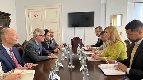 Jovanović sa podsekretarom UN o mirovnim misijama i KiM: UNMIK igra značajnu ulogu u pokrajini