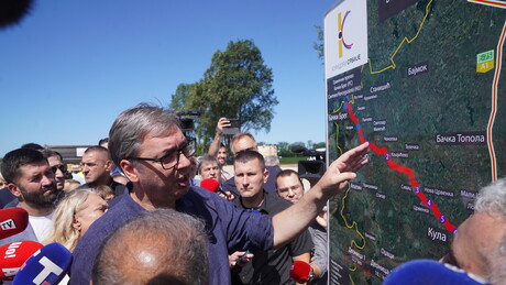 Вучић: Брза саобраћајница "Осмех Војводине" Бачки Брег-Кљајићево до Видовдана 2028