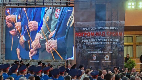 Србија и Српска обележавају годишњицу "Олује": Почео централни комеморативни скуп у Мркоњић Граду