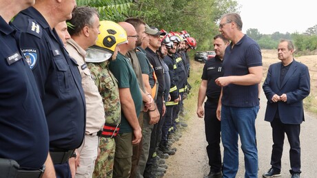 Vučić iz Deliblatske peščare: Evropa nema to što smo dobili od Rusije