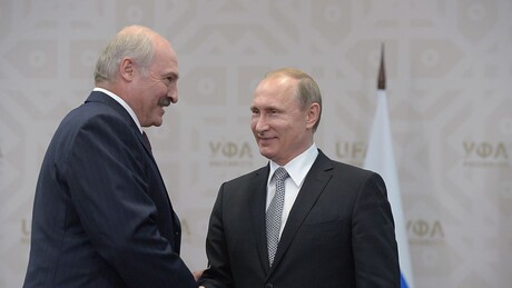 Aleksandar Lukašenko i Vladimir Putin