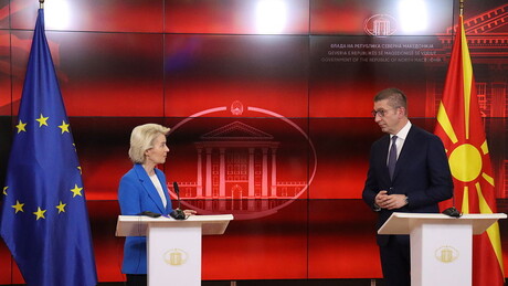 Фон дер Лајенова поручила у Скопљу: Припадате нам